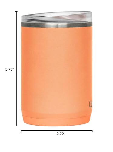 CamelBak Thrive Leak-Proof 16 oz Mug, Insulated Stainless Steel - for Travel, Coffee, Tea, hot Beverages - Spill Proof - Cup-Holder Compatible, Navy