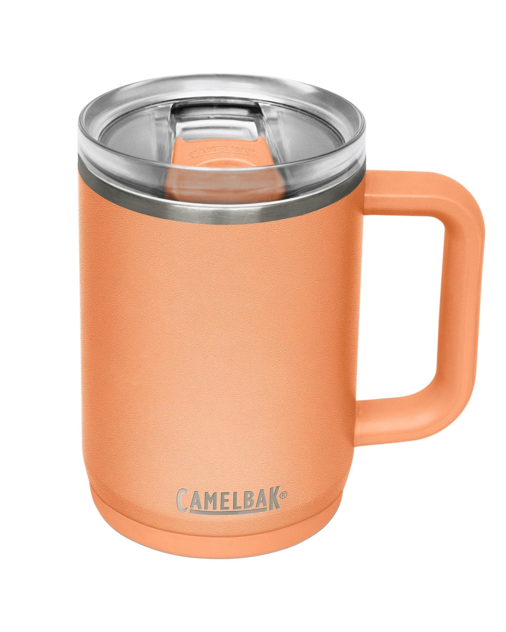 CamelBak Thrive Leak-Proof 16 oz Mug, Insulated Stainless Steel - for Travel, Coffee, Tea, hot Beverages - Spill Proof - Cup-Holder Compatible, Navy