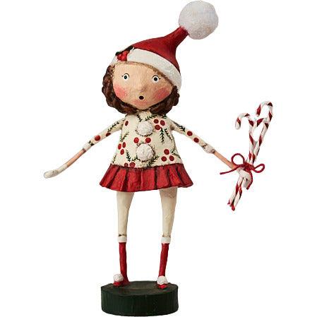 Candie's Canes Holiday Figurine by Lori Mitchell