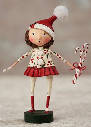 Candie's Canes Holiday Figurine by Lori Mitchell