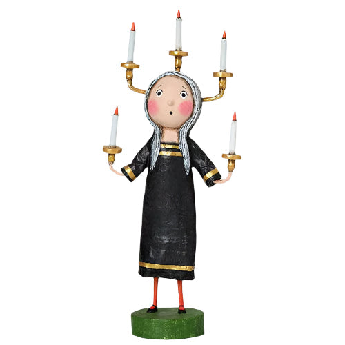 Candle Maker Halloween Figurine by Lori Mitchell *NEW FOR 2025*
