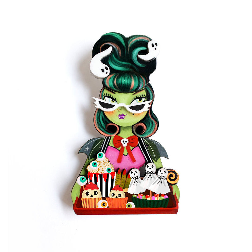 Candy Seller Brooch by Laliblue