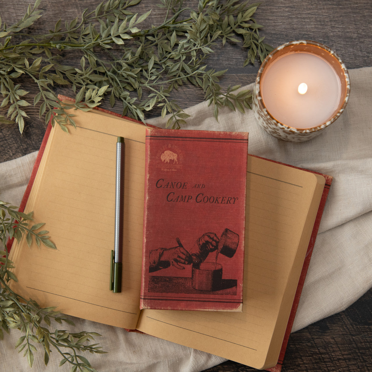 Canoe & Camp Cookery Hardcover Journal
