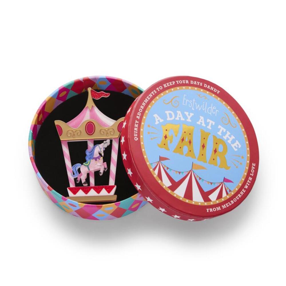Carousel for One Brooch by Erstwilder