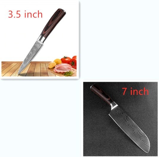 Carpenter's Special Set 6-piece Set 8-piece Set Knife Chef Knife Kitchen Knife Cooking stainless steel