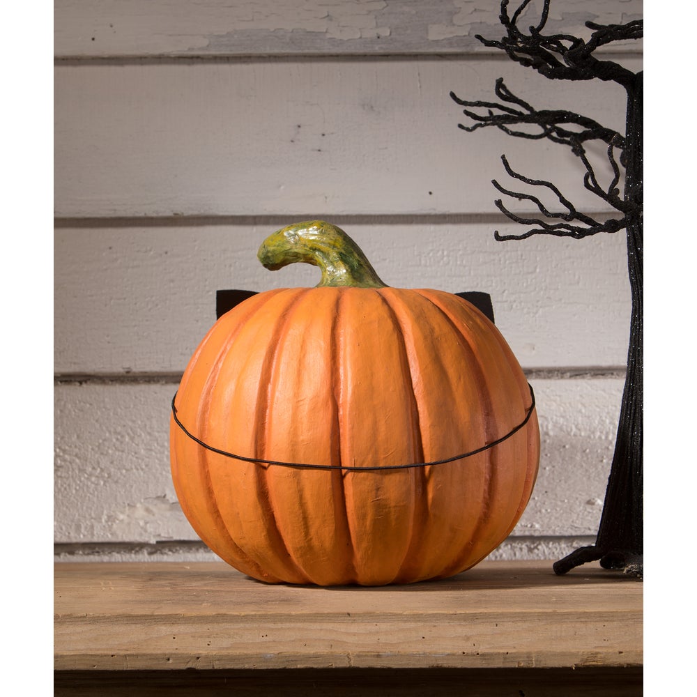 Cat Masquerade Pumpkin by Bethany Lowe Designs