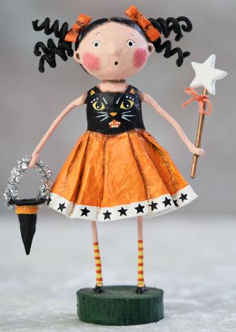 Cat's Meow Halloween Figurine by Lori Mitchell