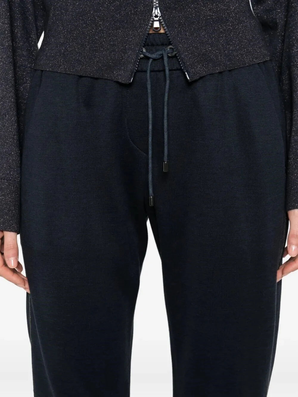 Brunello Cucinelli Women Pants With `Precious` Stripe