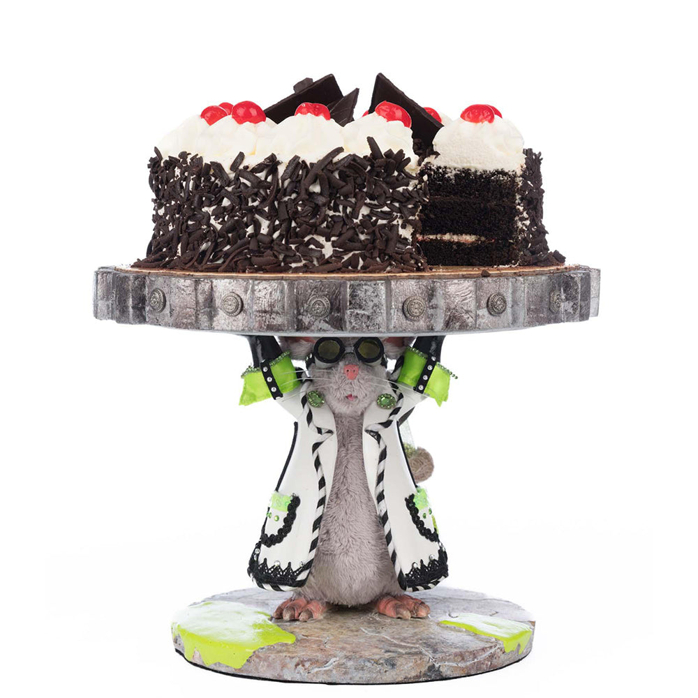 Chaotic Lab Rat Cake Stand by Katherine's Collection