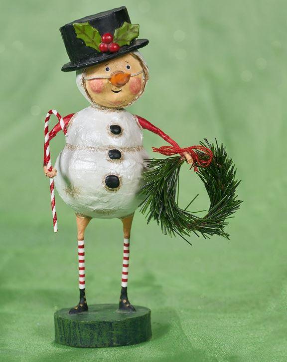 Chilly Willy Snowman Lori Mitchell Collectible Figurine