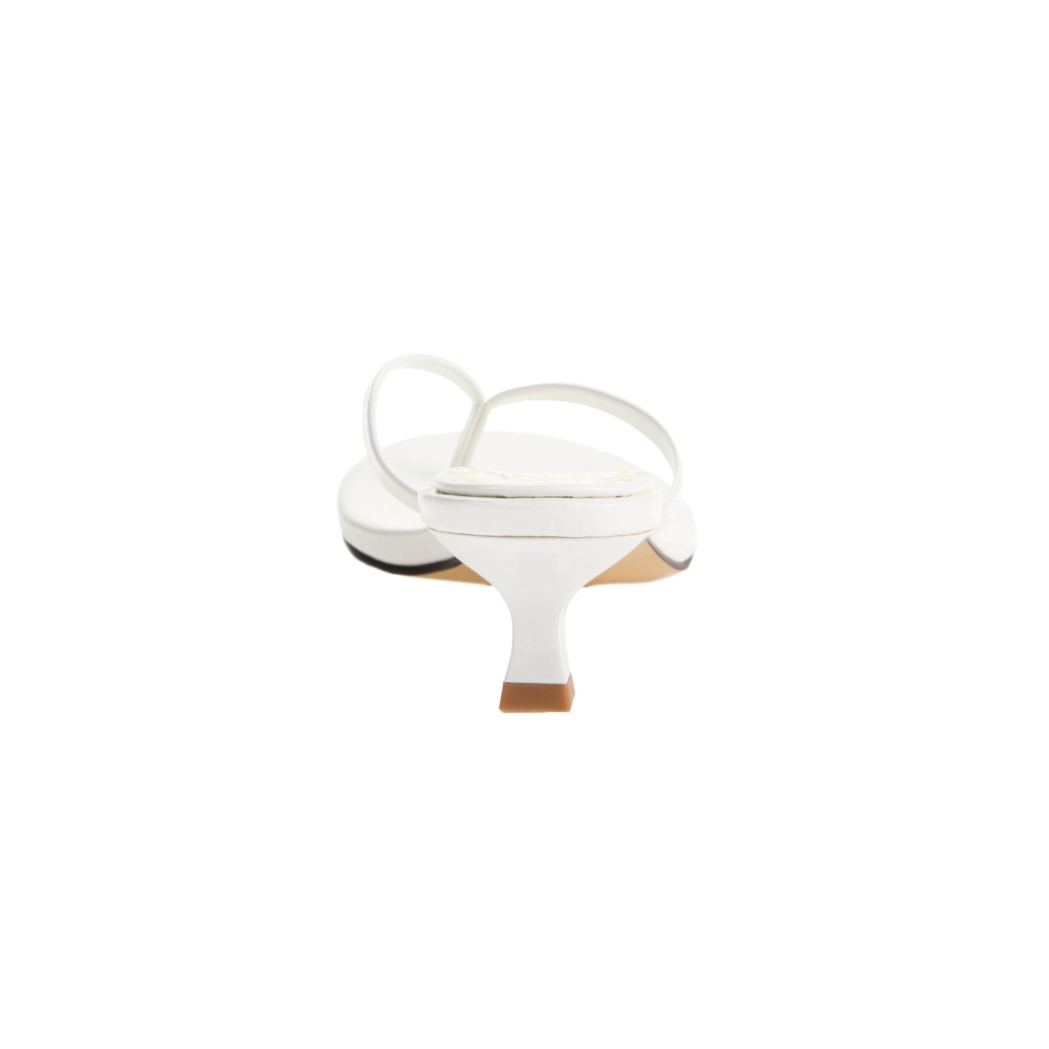 Chinese Laundry Brissa White Kitten Thong Sandals - FINAL SALE