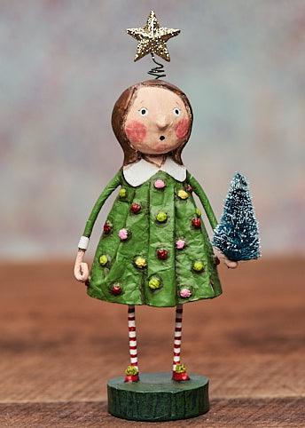 Chrissy Christmas Figurine by Lori Mitchell
