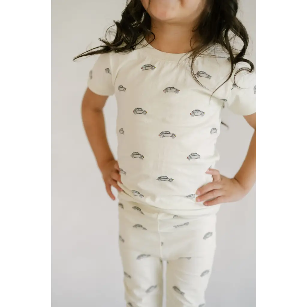 Retro Cruiser Baby Pajama Set