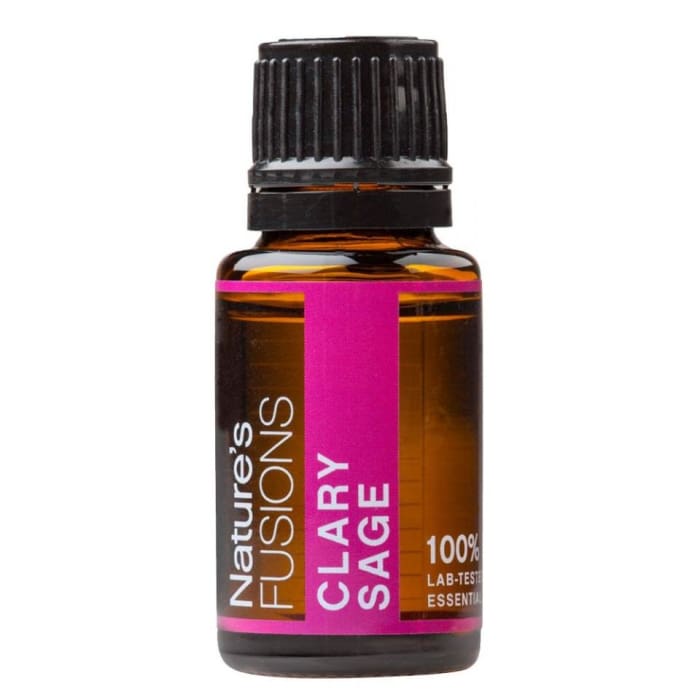 Clary Sage Pure Essential Oil - 15ml - Essential Oil Bottle