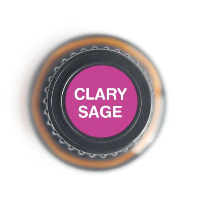 Clary Sage Pure Essential Oil - 15ml - Essential Oil Bottle