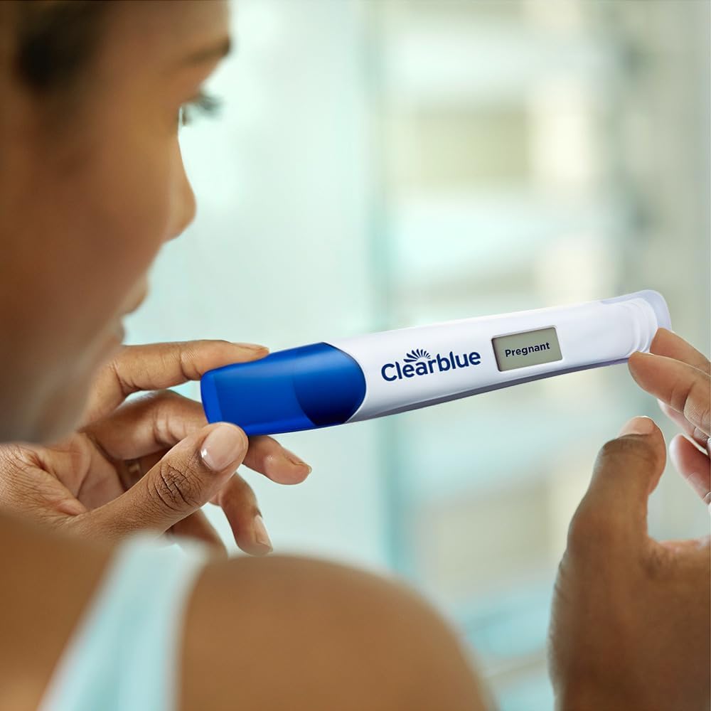 Clearblue Early Digital Pregnancy Test, Early Detection at Home Pregnancy Test, 2 Ct