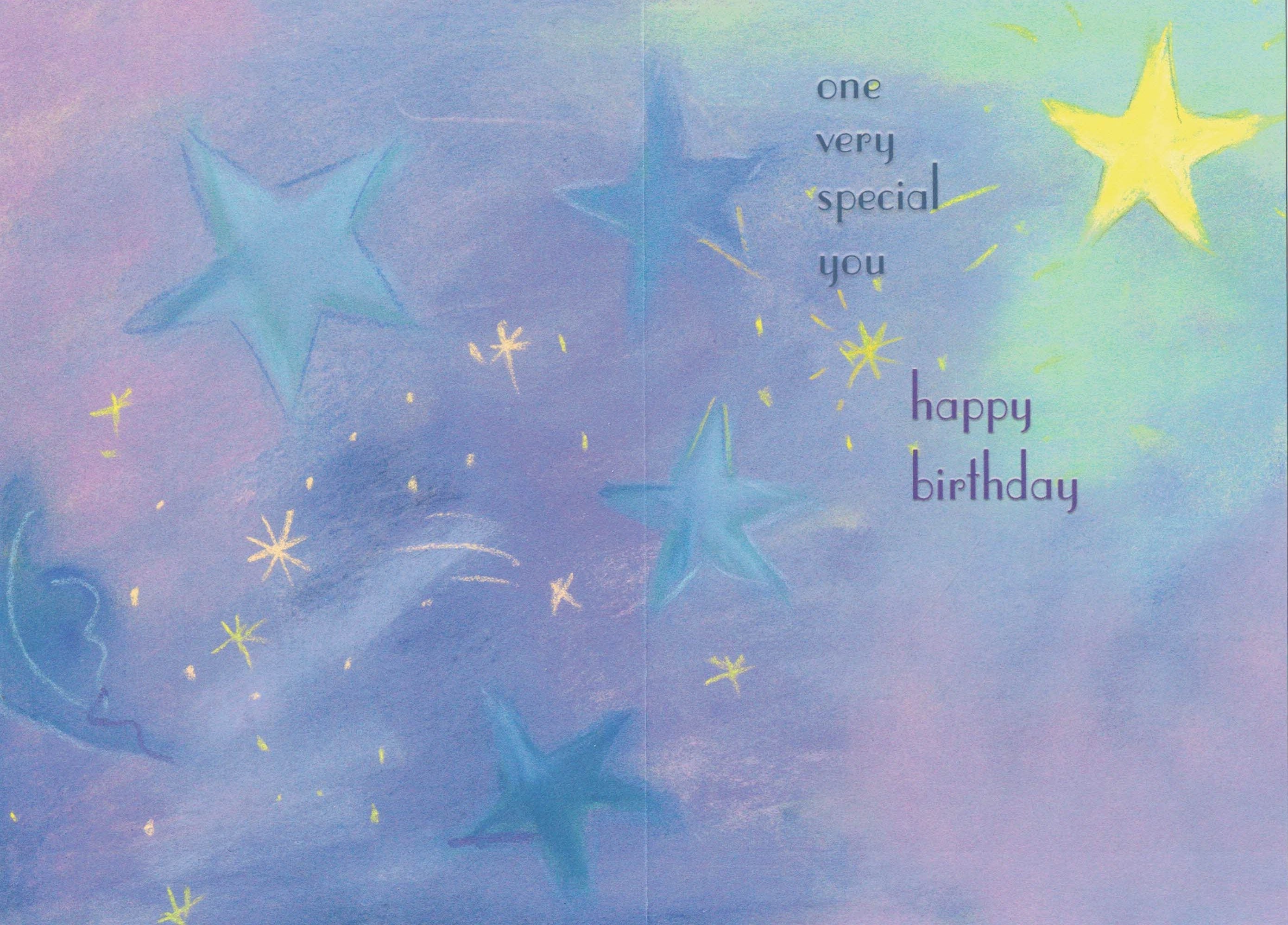 Birthday Card - In All The Universe