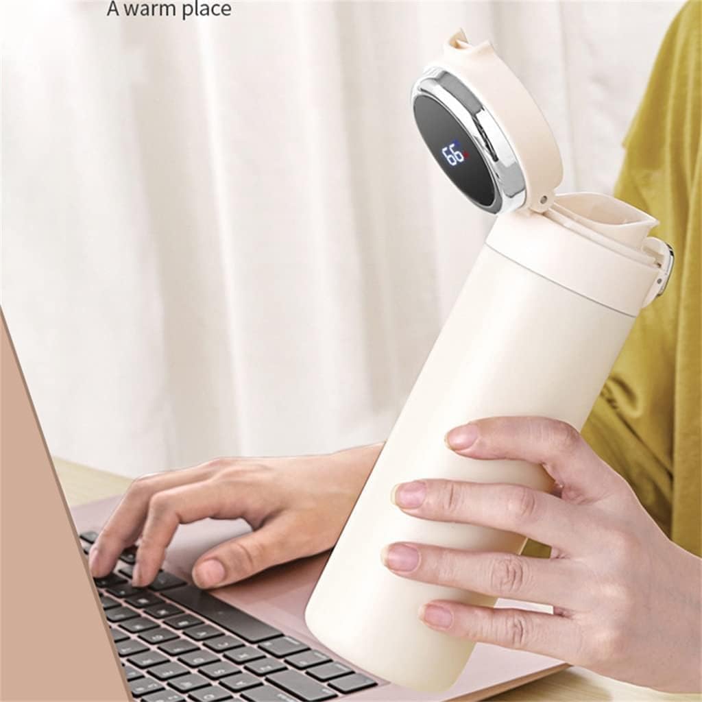 Coffee Bottle Double Wall Vacuum Insulated Bottle Smart with Led Temperature