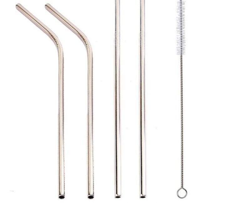 Colourful Reusable Stainless Steel Straws Food grade stainless steel material, safe and reliable