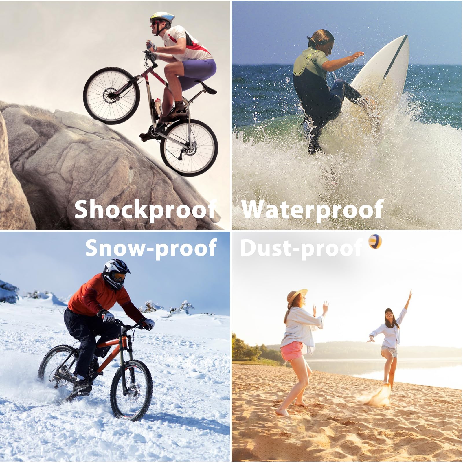 Compatible with iPhone 16 Pro Max Waterproof Case, Shockproof Phone Case with Built in Screen Protector, Full Body Protective Case for iPhone 16 Pro Max 6.9 inch 2024 (Black, 16 Pro Max)