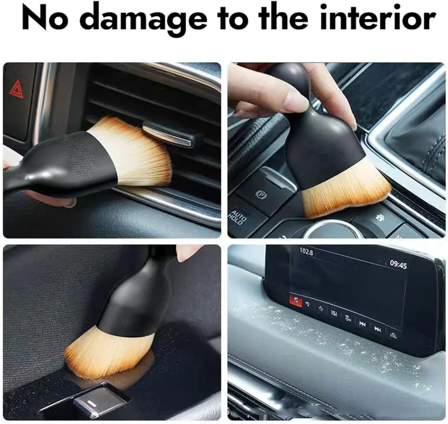 Cozy Home Car Brush, Kelansu Car Brush, Kelansu Brush for Car, Automotive Interior Dusting Brush, Dusting Brush for Car Interior, Car Interior Dust Sweeping Soft Brush, Super Soft (2)