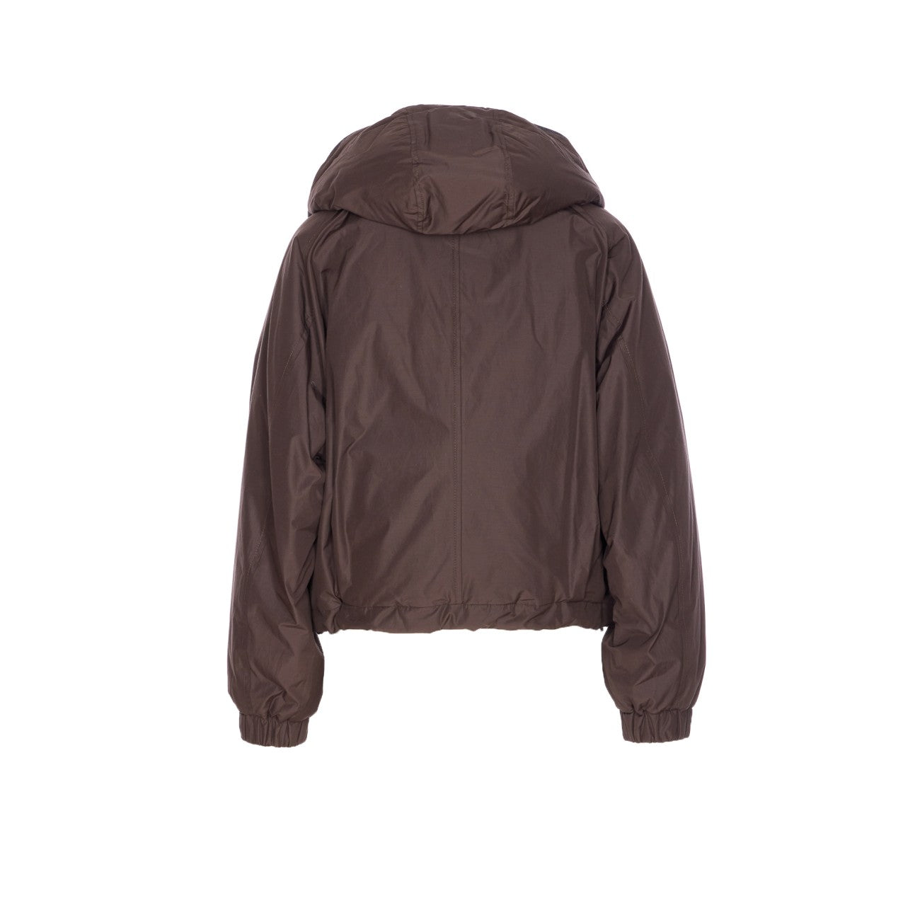 Brunello Cucinelli Women Crop Down Jacket With Shiny Zipper Pull