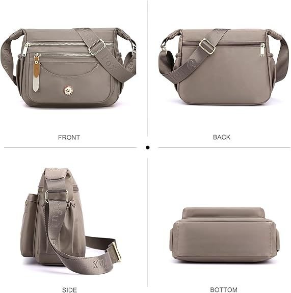 Crossbody Bags for Women Ultra-light Shoulder Bag Ladies Handbag with Adjustable Wide Strap Hobos & Shoulder Bags