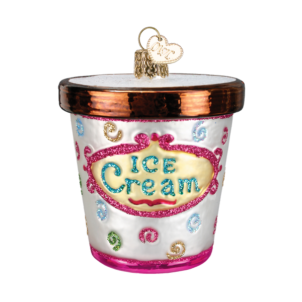 Ice Cream Carton Ornament