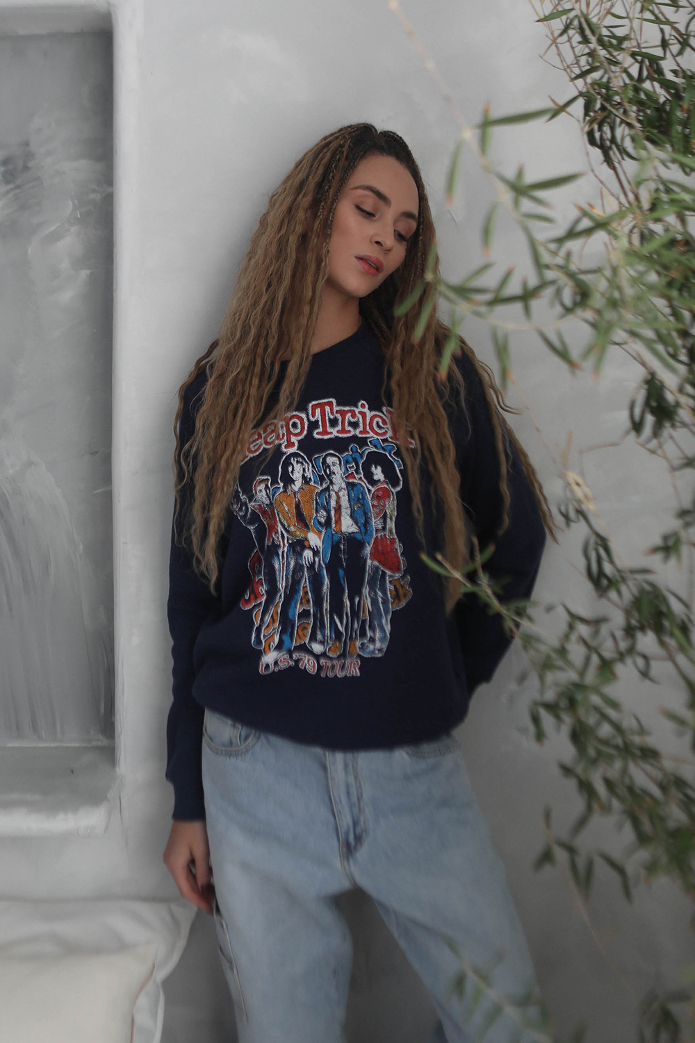 Cheap Trick 1979 US Tour Sweatshirt by People of Leisure