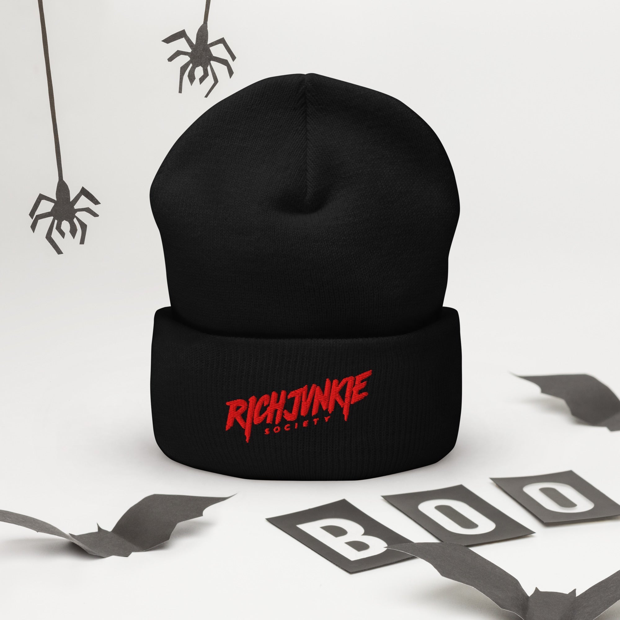 Authentic RICHJVNKIE SOCIETY Limited Edition Cuffed Beanie