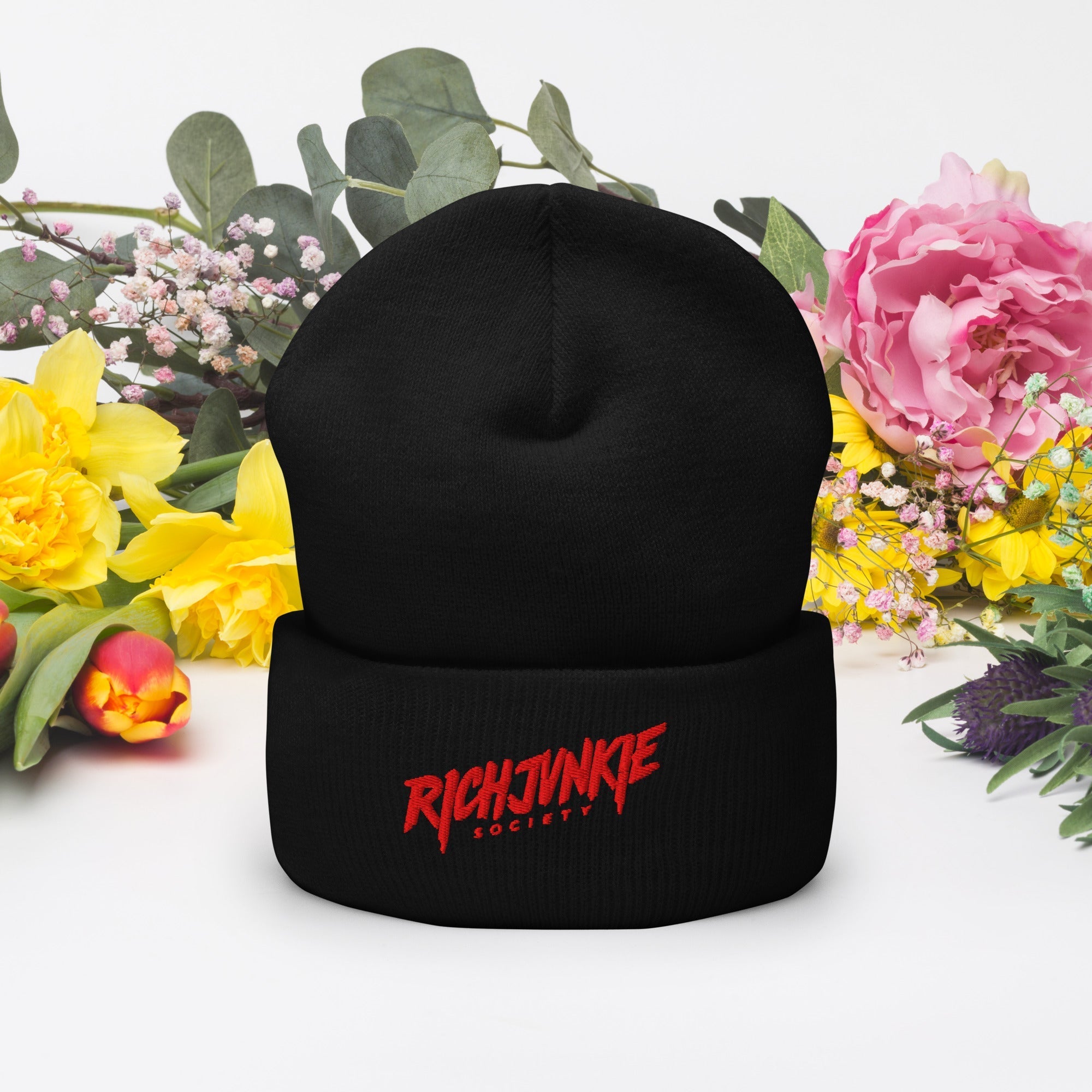 Authentic RICHJVNKIE SOCIETY Limited Edition Cuffed Beanie