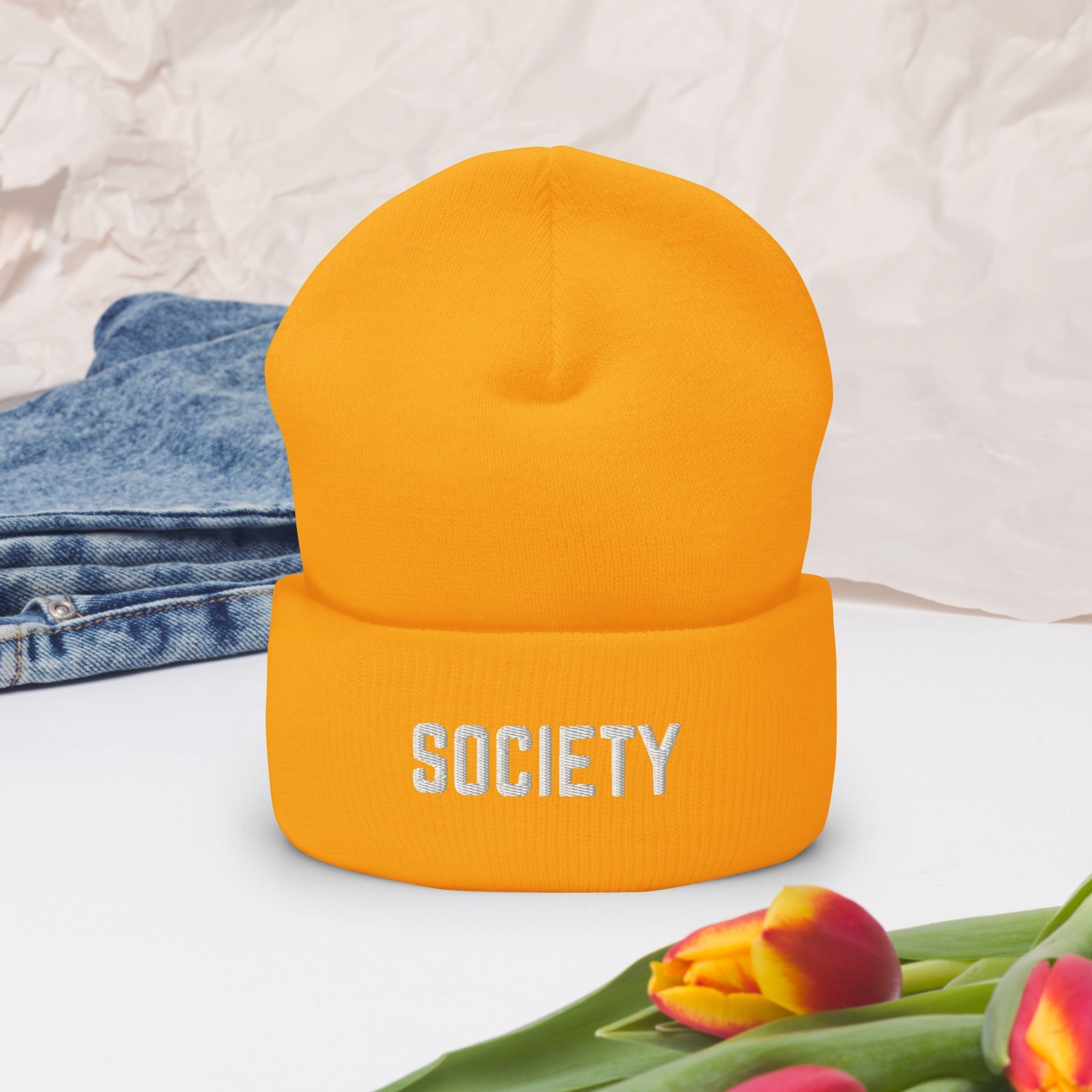 RiCHJVNKIE SOCIETY Cuffed Beanie