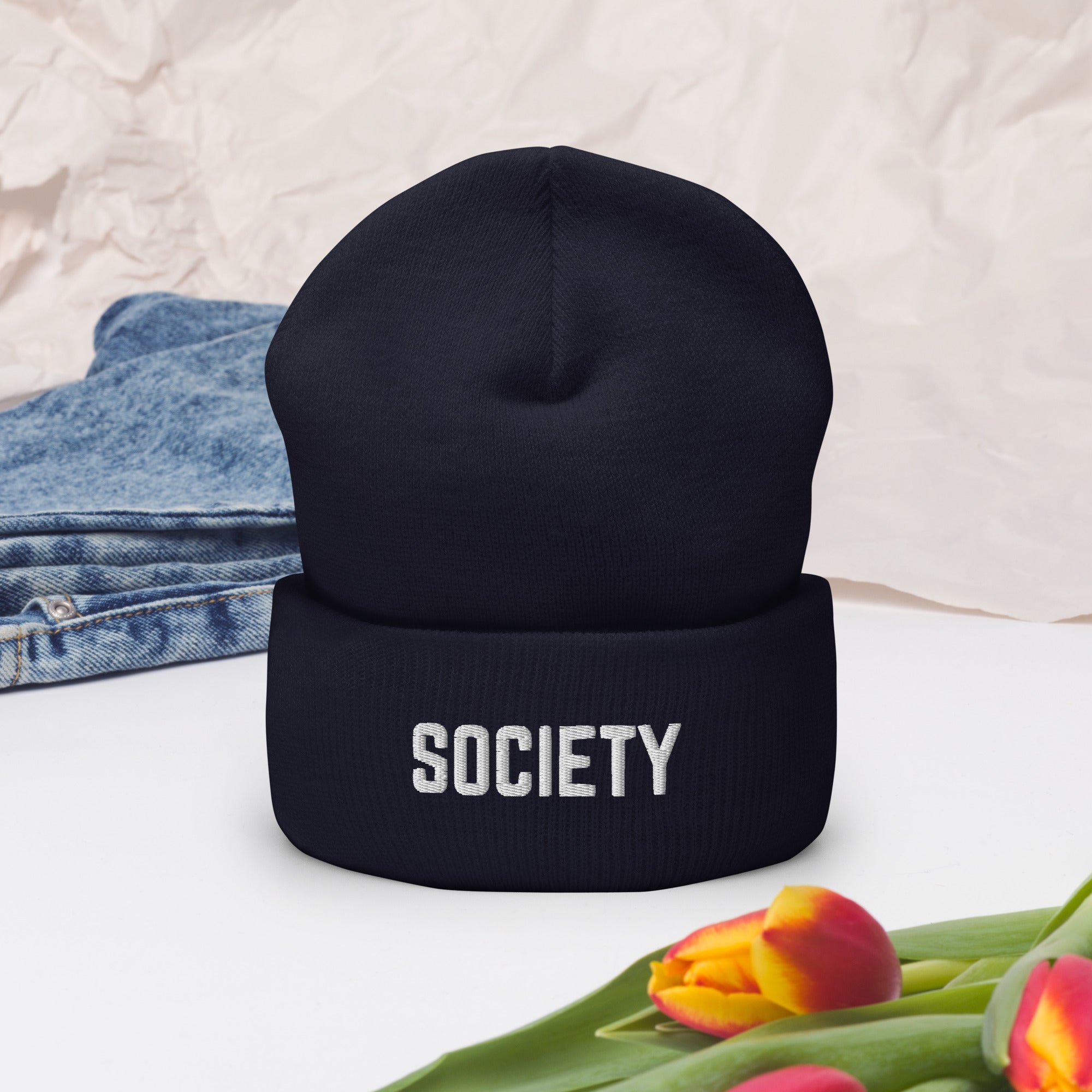 RiCHJVNKIE SOCIETY Cuffed Beanie