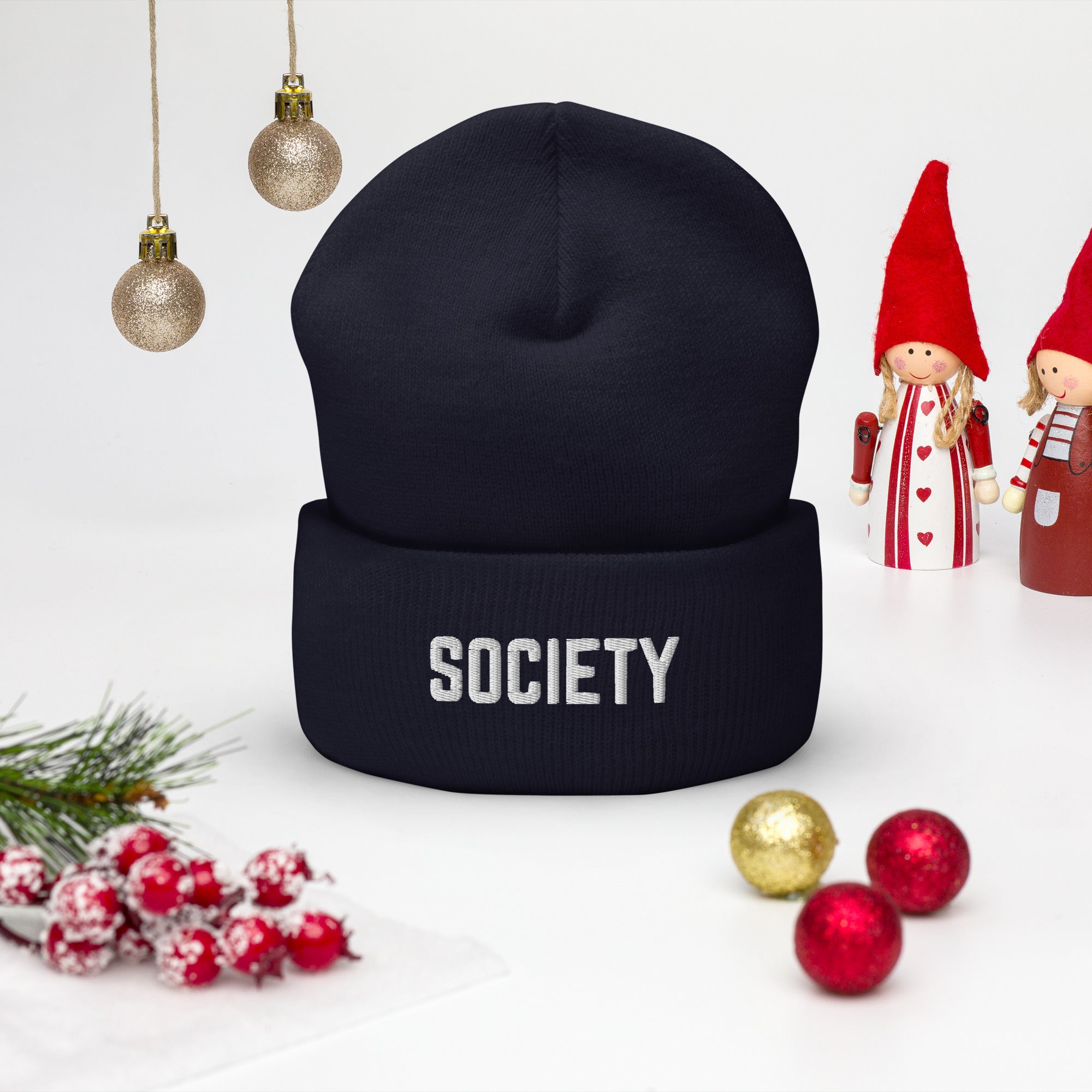 RiCHJVNKIE SOCIETY Cuffed Beanie