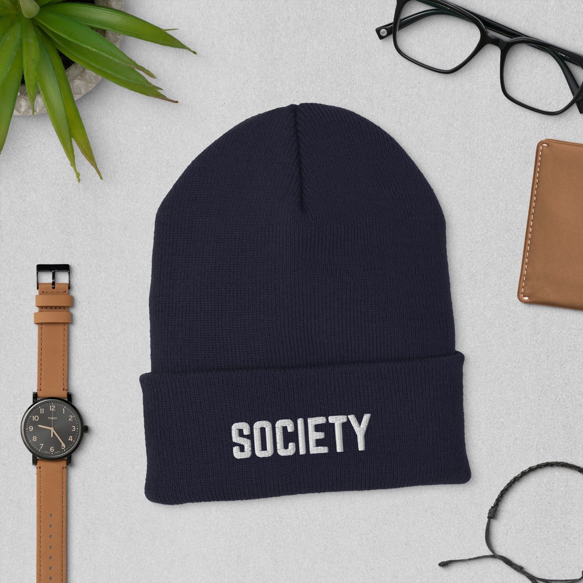 RiCHJVNKIE SOCIETY Cuffed Beanie