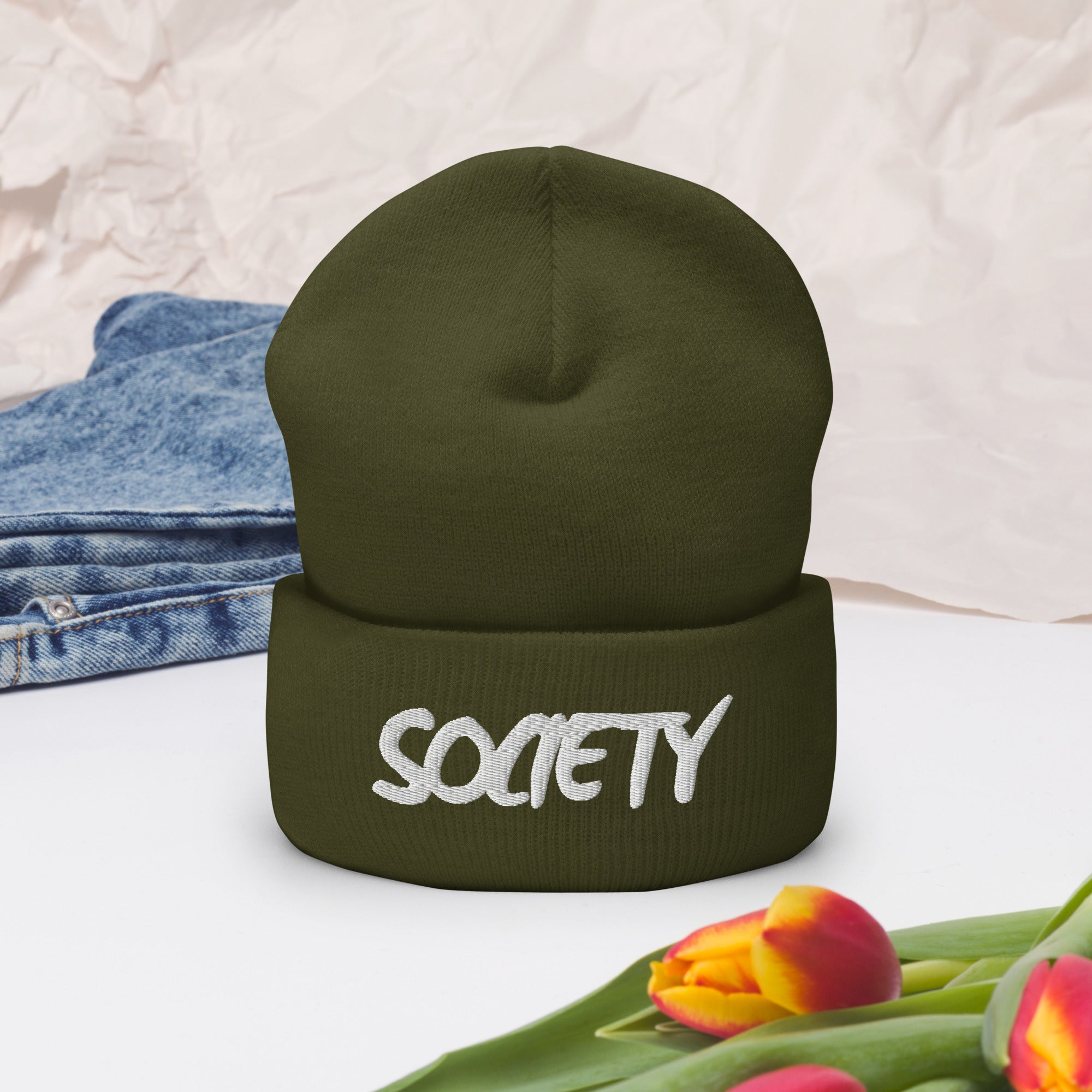 Limited Colors Edition RICHJVNKIE SOCIETY Cuffed Beanie