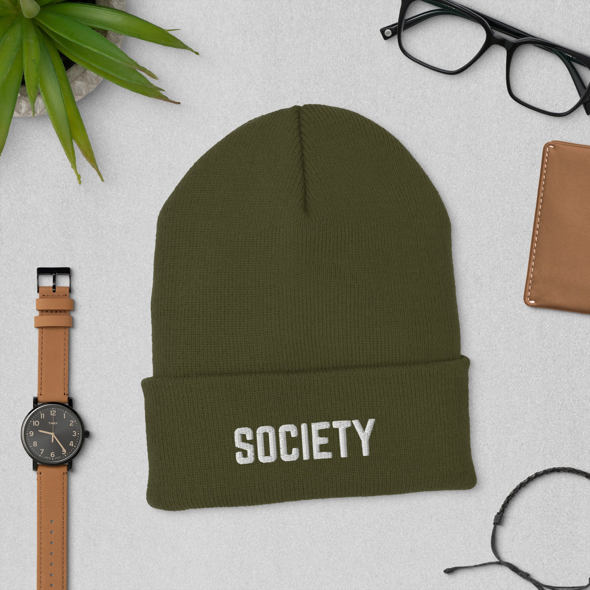 RiCHJVNKIE SOCIETY Cuffed Beanie