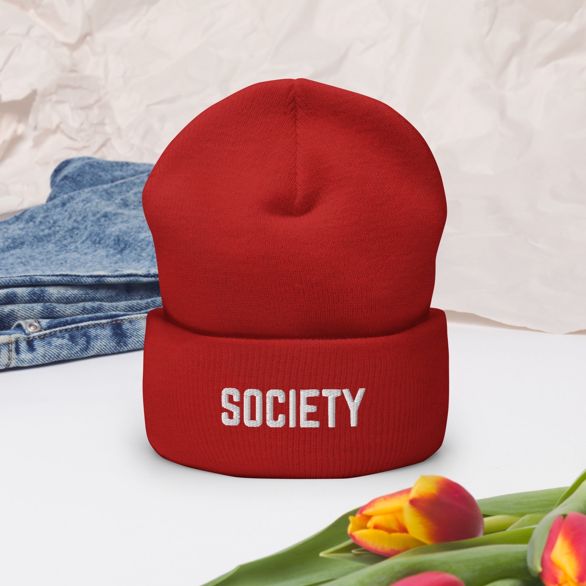 RiCHJVNKIE SOCIETY Cuffed Beanie