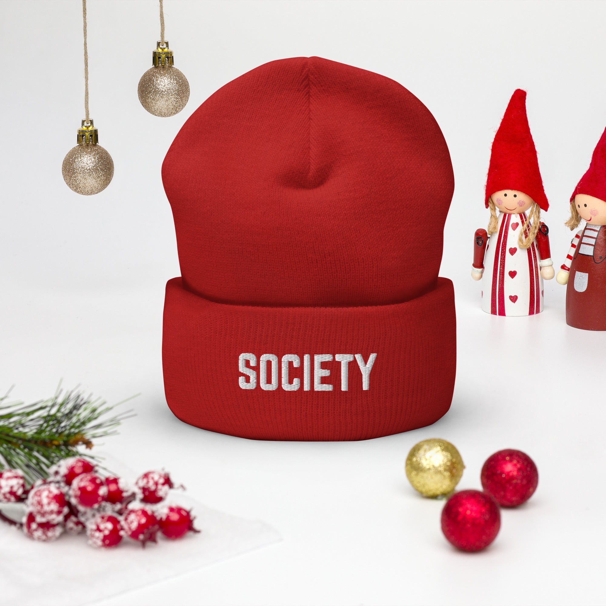 RiCHJVNKIE SOCIETY Cuffed Beanie