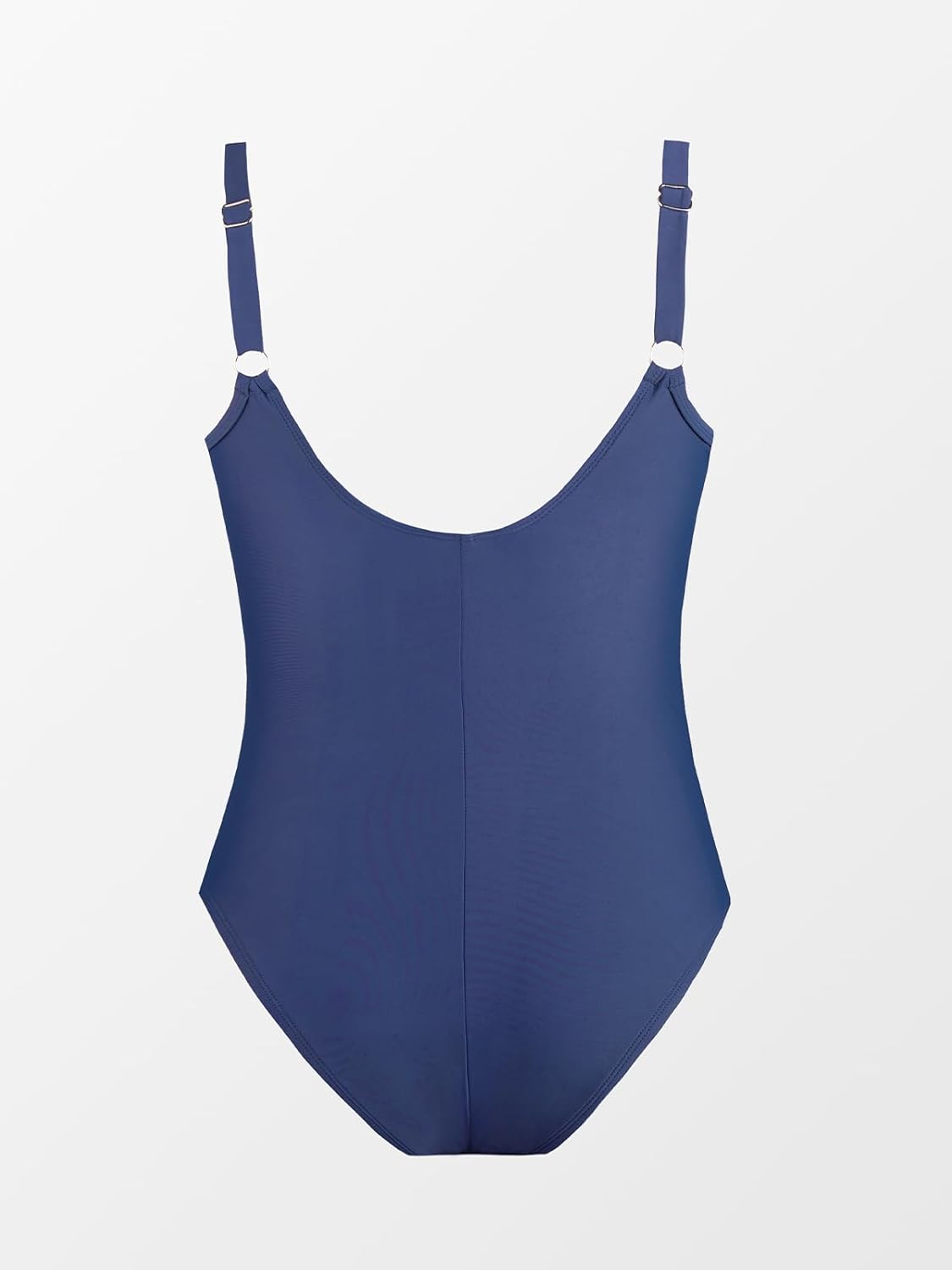 CUPSHE Women Plus Size One Piece Swimsuit V Neck Mesh Sheer Tummy Control Bathing Suit with Adjustable Wide Straps