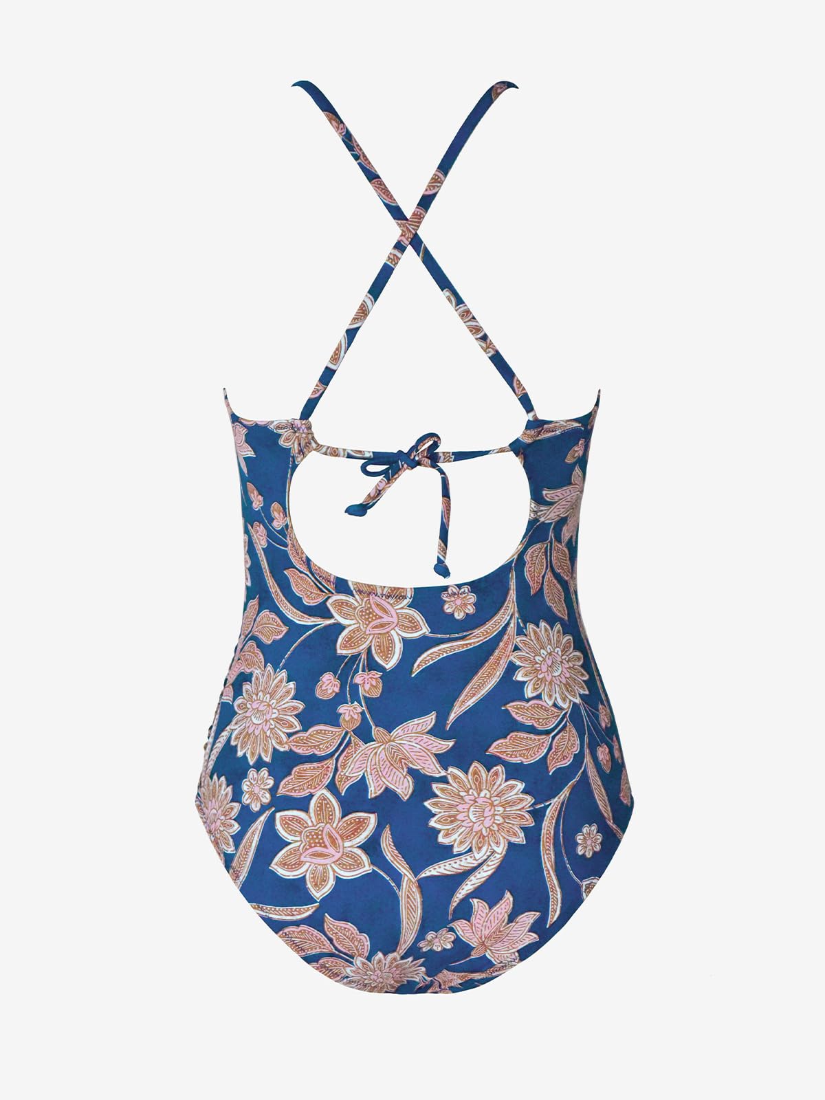 CUPSHE Women's One Piece Swimsuit High Neck Tummy Control Swimwear Bathing Suit