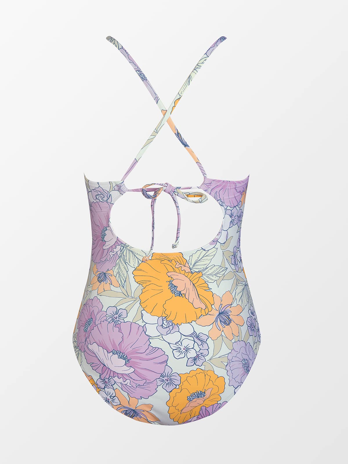 CUPSHE Women's One Piece Swimsuit High Neck Tummy Control Swimwear Bathing Suit