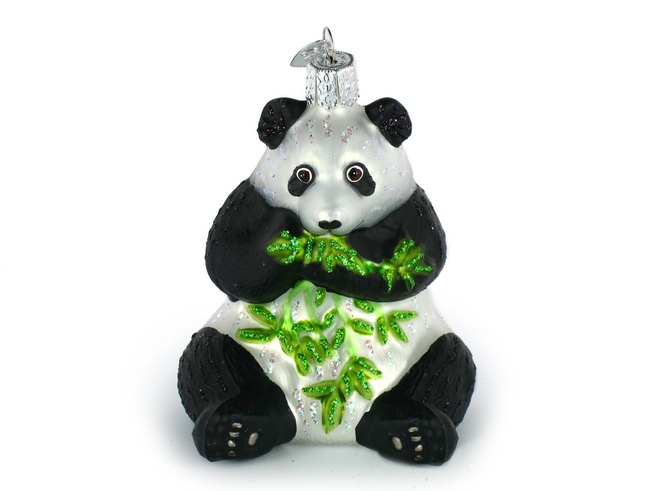 Old World Christmas Panda Ornament