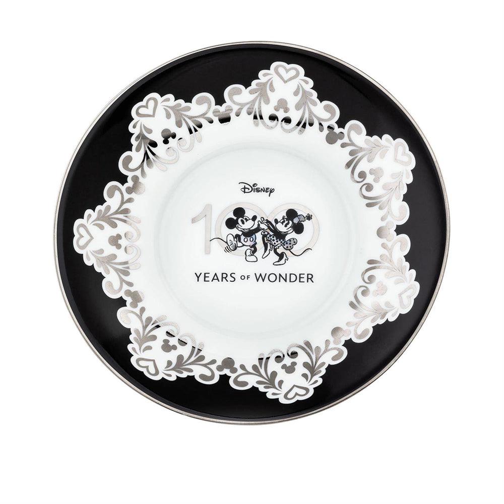 Limited Edition Disney 100 Mickey Cup & Saucer w/ Platinum Details