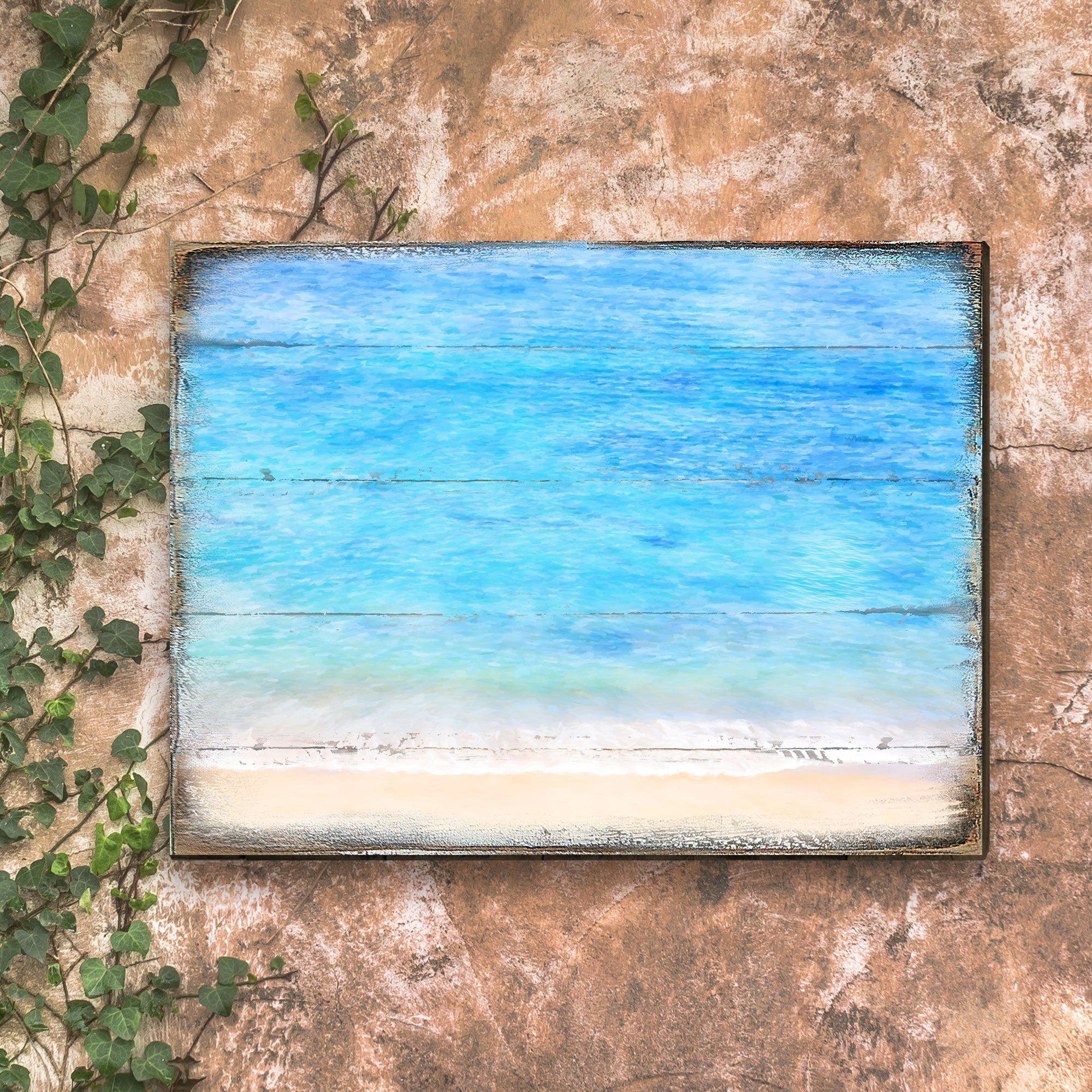 Spataro Beach Wood Handcrafted Wall Home Decor Coastal