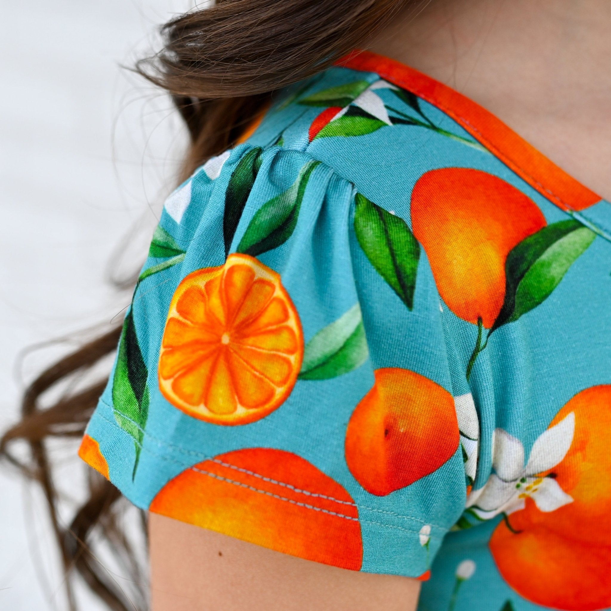 Darlin' Clementine Wide Leg Romper