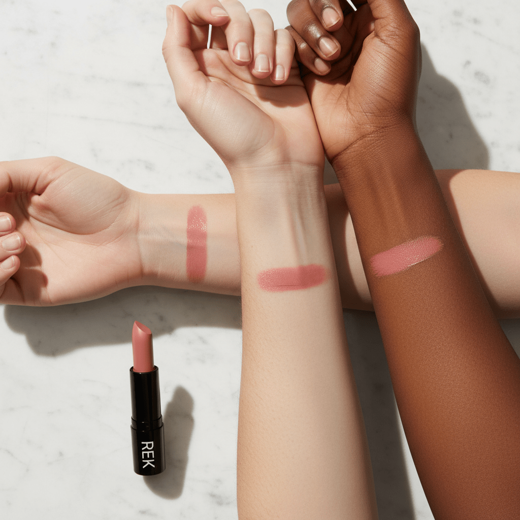 Cream Lipstick Collection | REK Cosmetics | Creamy Finish, Longwear Formula