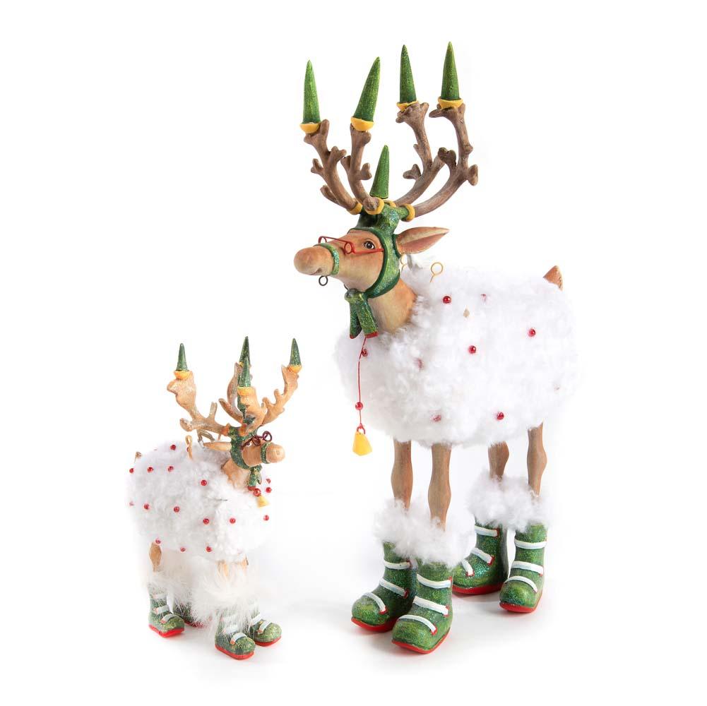 Dash Away Blitzen Reindeer Ornament by Patience Brewster
