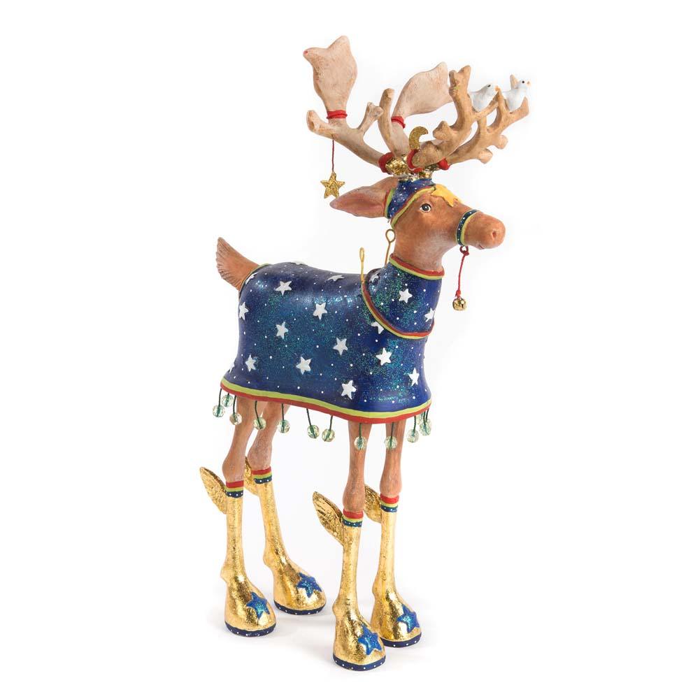 Dash Away Comet Reindeer Figure by Patience Brewster