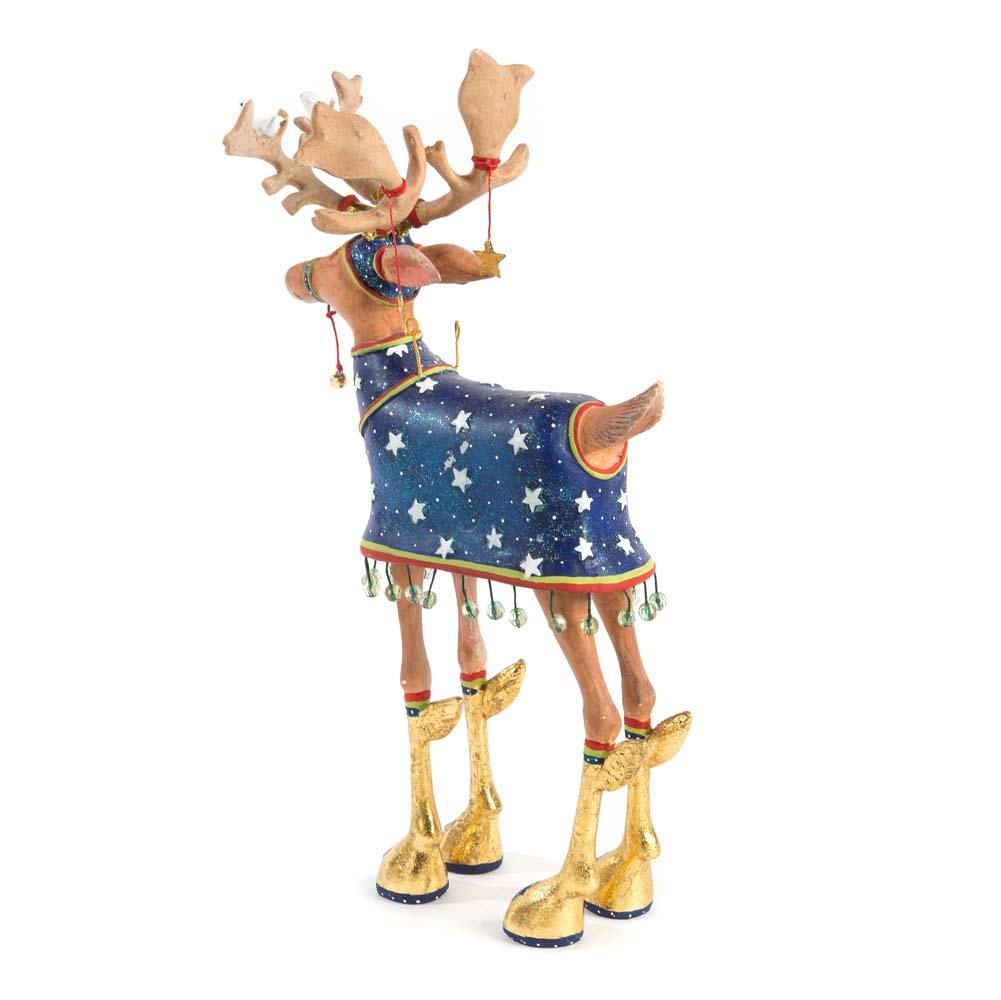 Dash Away Comet Reindeer Figure by Patience Brewster